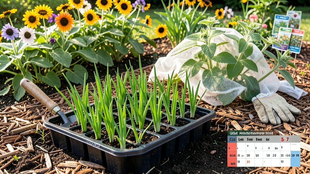 When to Plant Flowers in Michigan: Zone-Specific Calendar for Blooms All Season
