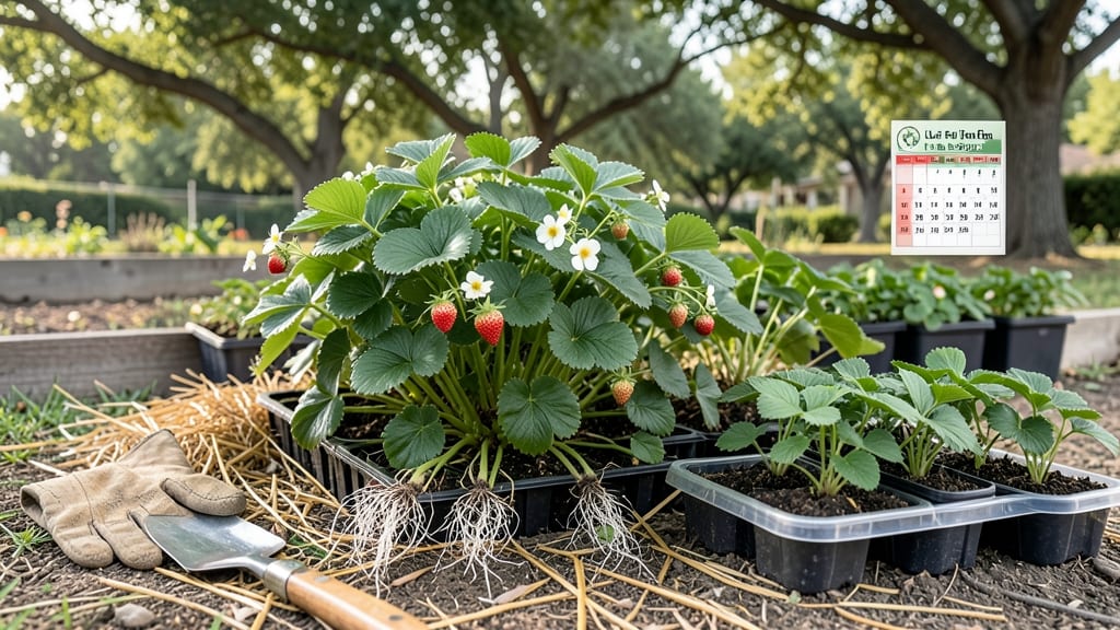 When Do You Plant Strawberries in California: Microclimate-Specific Deadlines for Zero-Frost Success