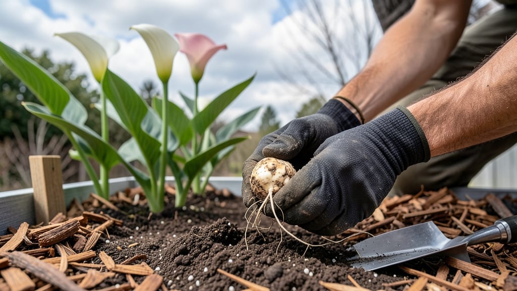 When to Plant Calla Lily Bulbs in Zone 5: Soil Temp Triggers for Frost-Free Blooms