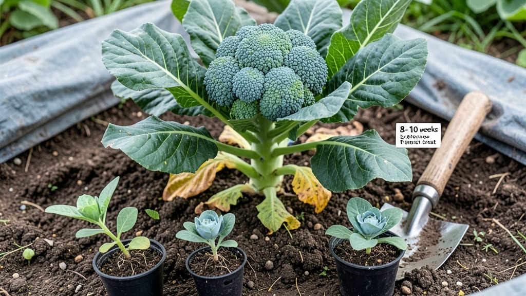 When to Plant Fall Broccoli in Zone 6: 4-Week Pre-Frost Window for Harvests
