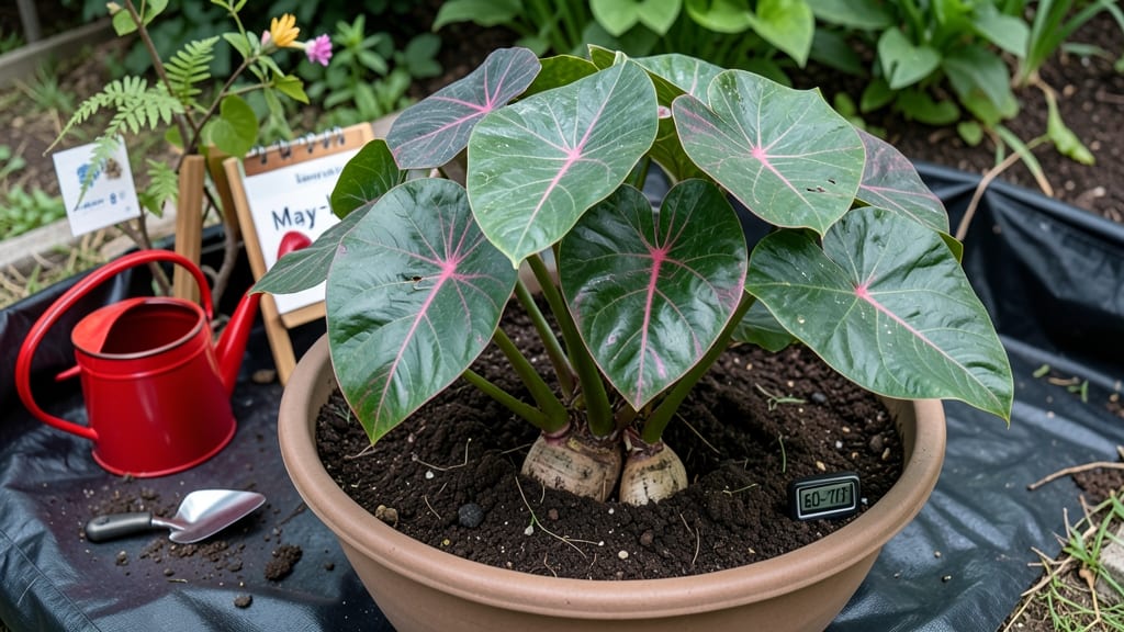 When to Plant Caladium Bulbs in Zone 8: After Last Frost, Soil Warmth Triggers Growth
