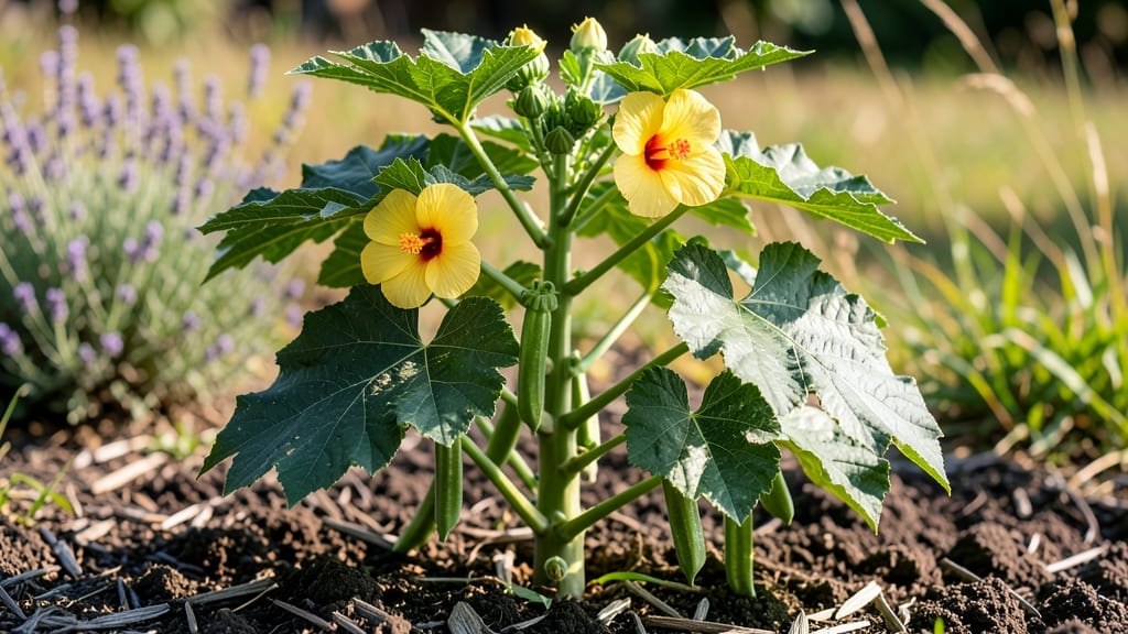 How Tall Do Okra Plants Grow: Variety-Specific Heights and Space-Saving Tips