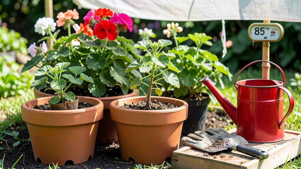 When Can You Plant Geraniums in Pots Outside: Frost-Free Deadlines by USDA Zone