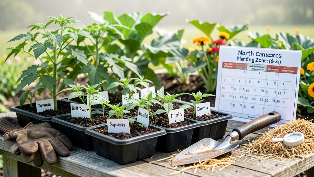 When to Plant a Garden in NC: First Frost Dates by Region for Perfect Timing