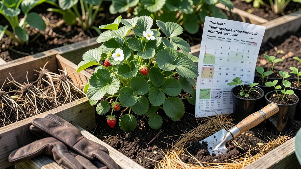 When Do You Plant Strawberries in Kentucky: Microclimate Calendar for Zero-Frost Success