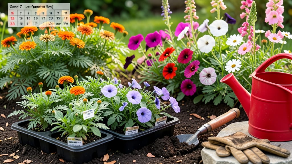 When to Plant Annuals in Zone 7: Soil Temp Triggers for Fast Germination