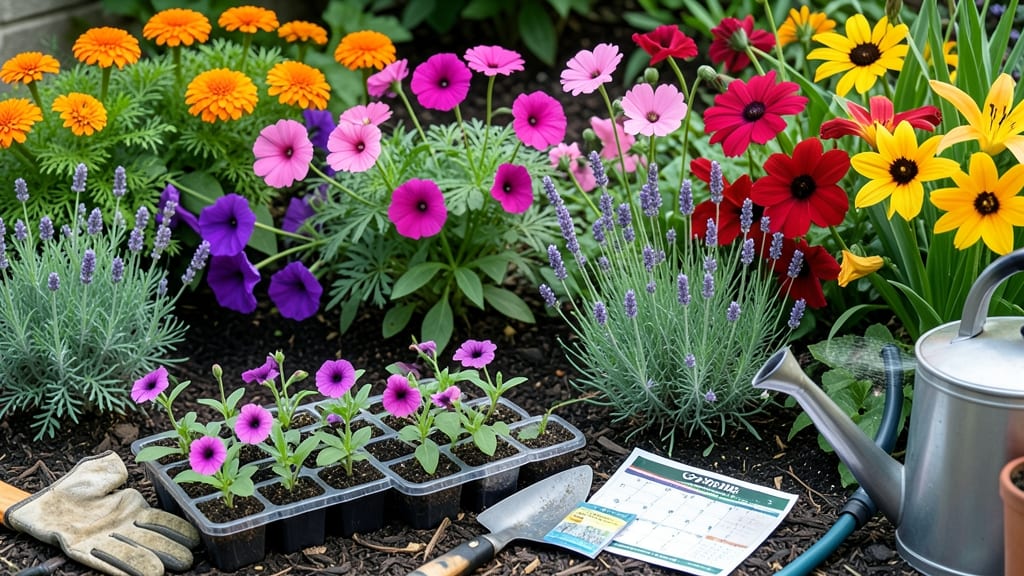 When to Plant Flowers in Zone 8: Spring vs Fall Timing for Zero-Frost Success