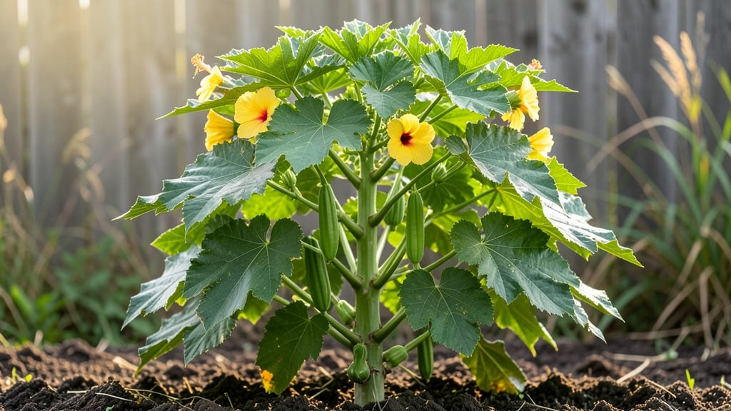 How Tall Do Okra Plants Grow: Height Ranges by Variety and Growth Tips