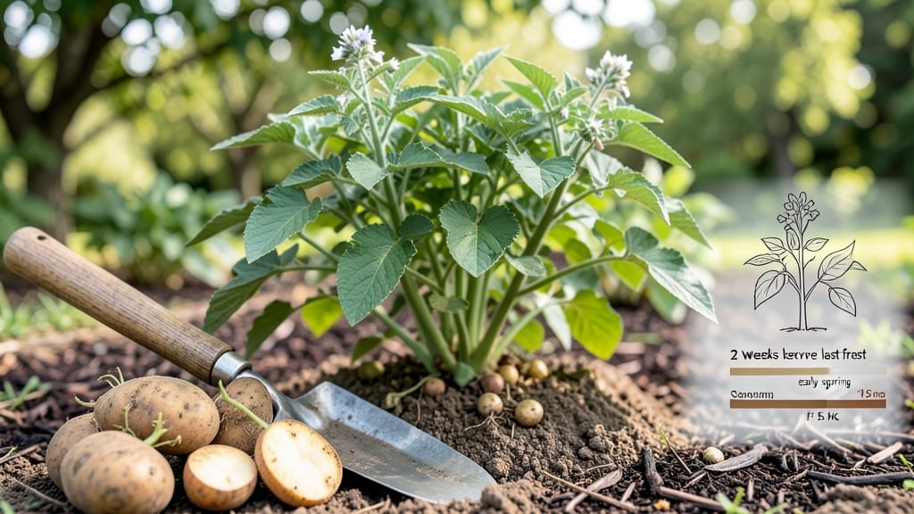 When to Plant Potatoes in Zone 6B: Exact Weeks Before Last Frost for Best Yields